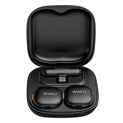 Микрофон петличный WiWU Wi-WM006, Черный