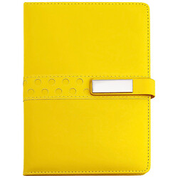 Блокнот А5 на застібці однотонний кольоровий, 96 аркушів