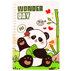 Блокнот дитячий на спіралі з принтом "Панда", 60 аркушів