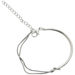 Браслет на руку жіночий металевий "Вузлик"