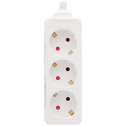 Колодка электрическая с заземлением, 3 гнезда