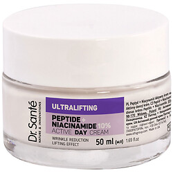 Крем для обличчя денний активний Dr.Sante Ultralifting Пептид, ніацинамід, 50 мл