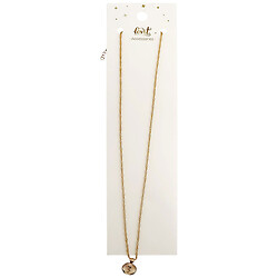 Цепочка на шею женская металлическая с подвеской Lovit