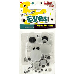 Набор для рукоделия "Глаза для игрушек", размер микс