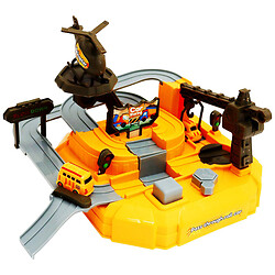 Набор игрушечный "Паркинг с транспортом и техникой"