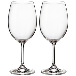 Набор бокалов для вина Bohemia Crystal Sylvia, 450 мл х 2 шт/уп