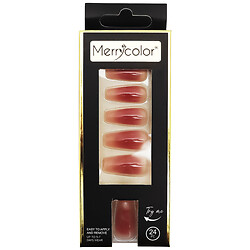 Набір нігтів накладних "Градієнт", 24 шт