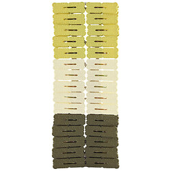 Набор бельевых прищепок пластиковых, 30 шт.