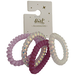 Набір резинок для волосся Lovit "Пружинки", 4 шт