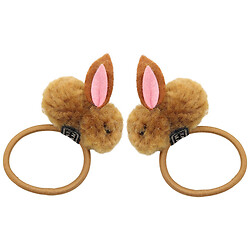 Набор резинок для волос детских "Зайчики", 2 шт.