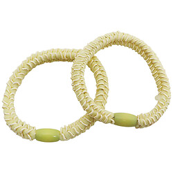 Набір резинок для волосся текстильний кольоровий, 2 шт