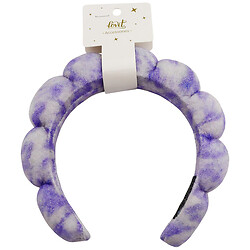 Обруч для волос косметический мягкий цветной