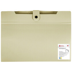 Папка А4 з розширенням OPTIMA "Смуга", мікс