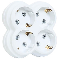 Розгалужувач електричний 4 розетки із заземленням ERKA 2003-4 16A