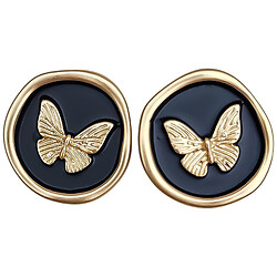 Серьги-гвоздочки женские металлические фигурные