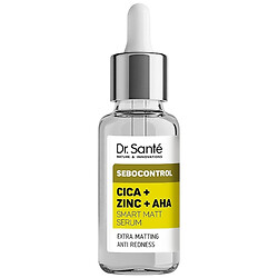 Сироватка для шкіри обличчя активний Dr.Sante Sebocontrol Цика, цинк, АНА, 30 мл