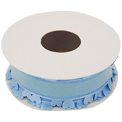 Лента декоративная для подарков текстильная "Сердца"