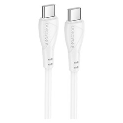 USB кабель Borofone BX121 Energy, Type-C, 1.0 м., Білий