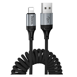 USB кабель Hoco X121 Nuevo Apple iPhone SE 2022 / iPhone 14 Pro Max / iPhone 14 Plus / iPhone 14 Pro / iPhone 14 / iPhone 13 Pro / iPhone 13 Mini / iPhone 13 / iPhone 13 Pro Max / iPhone 12 Mini / iPhone 12 Pro Max, Lightning, 1.5 м., Черный