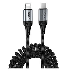 USB кабель Hoco X121 Nuevo Apple iPhone SE 2022 / iPhone 14 Pro Max / iPhone 14 Plus / iPhone 14 Pro / iPhone 14 / iPhone 13 Pro / iPhone 13 Mini / iPhone 13 / iPhone 13 Pro Max / iPhone 12 Mini / iPhone 12 Pro Max, Lightning, 1.5 м., Черный