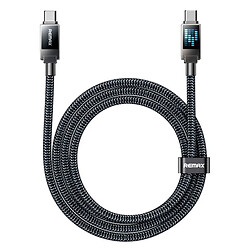 USB кабель Remax CB09 Rhythm, Type-C, 1.2 м., Черный