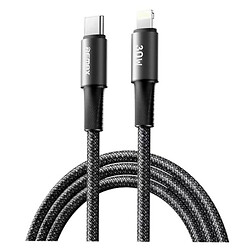 USB кабель Remax CB25 Velocity Apple iPhone SE 2022 / iPhone 14 Pro Max / iPhone 14 Plus / iPhone 14 Pro / iPhone 14 / iPhone 13 Pro / iPhone 13 Mini / iPhone 13 / iPhone 13 Pro Max / iPhone 12 Mini / iPhone 12 Pro Max, Lightning, 1.2 м., Черный