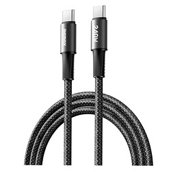 USB кабель Remax CB25 Velocity, Type-C, 1.2 м., Черный