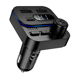 FM модулятор Borofone BC61 Ocean, Чорний