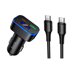 АЗУ Hoco Z63B Barry, С кабелем, Type-C, Черный