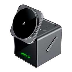 Бездротове ЗУ AceFast E34, Сірий