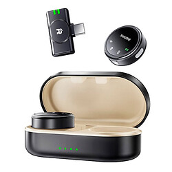 Микрофон петличный Remax K16, Черный