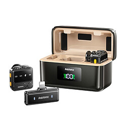 Микрофон петличный Remax K18, Черный