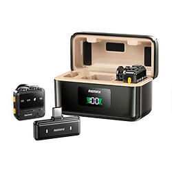 Микрофон петличный Remax K18, Черный