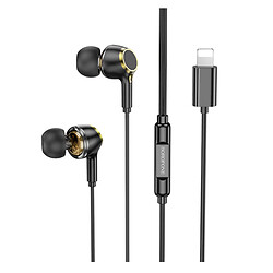 Навушники Borofone BM90 Miller, З мікрофоном, Чорний