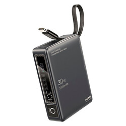 Портативна батарея (Power Bank) Remax RPP-86 Wingle, 10000 mAh, Сірий