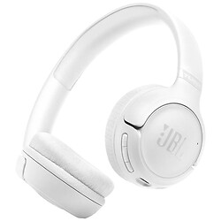 Bluetooth-гарнитура JBL Tune 530BT, С микрофоном, Стерео, Белый