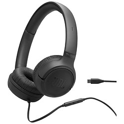 Гарнитура JBL Tune 530C, С микрофоном, Черный