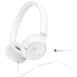 Гарнитура JBL Tune 530C, С микрофоном, Белый