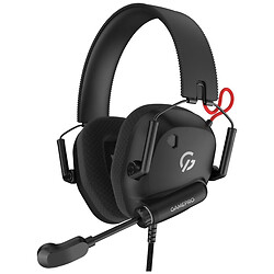 Гарнитура GamePro Genesis Mercury, С микрофоном, Черный