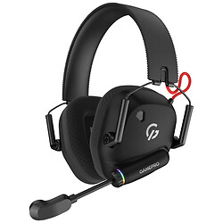 Гарнітура GamePro Genesis Mercury Pro, З мікрофоном, Чорний