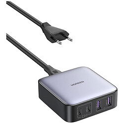 СЗУ Ugreen Nexode CD327, С кабелем, Type-C, USB, Серый