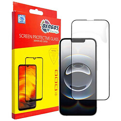Захисне скло Apple iPhone 16e, Dengos, Чорний