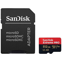Карта пам'яті SanDisk Extreme Pro V30, 512 Гб.