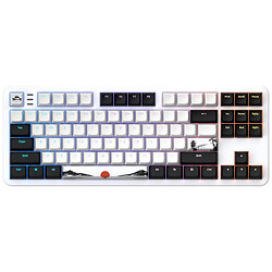 Клавиатура Dark Project ALU87 Fuji V2, Белый