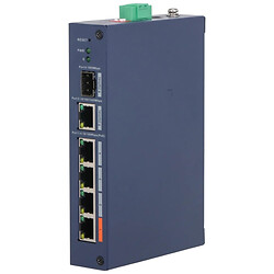 Коммутатор Dahua DH-CHS4106-4ET-60 PoE, Синий