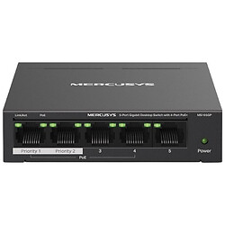 Коммутатор Mercusys MS105GP, Черный