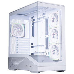 Корпус 1stPlayer GM7-SV-3FN7R-W-1FN7-W, Серебряный