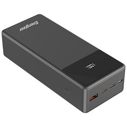 Портативна батарея (Power Bank) Energizer UE27062PQ, 27000 mAh, Чорний