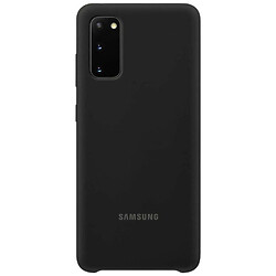 Чехол (накладка) Samsung G980 Galaxy S20, Samsung Silicone Cover, Черный