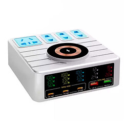 Сетевая зарядная станция Kingmax WLX-H13, Белый